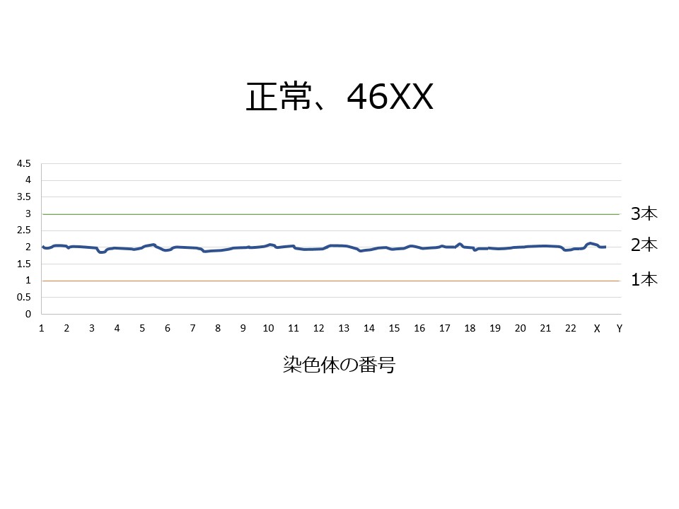 染色体正常、46XY